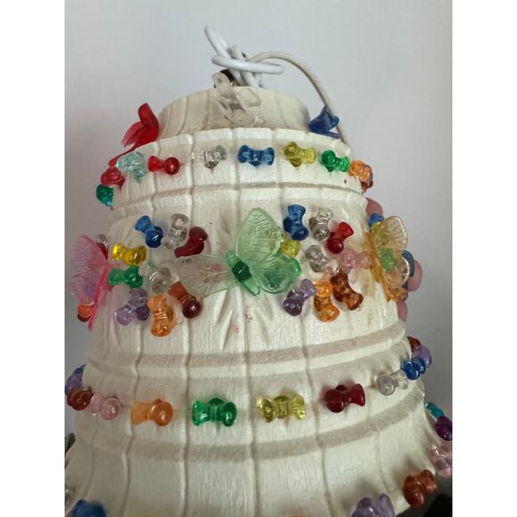 Vintage Small Lawnware Pendant Lamp - Picture 3 of 3